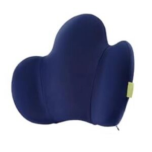 Navy Blue Ergonomic Back Pillow